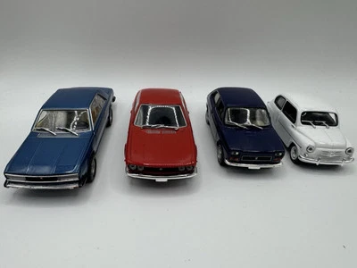 Lotto FIAT Norev Starline  in scala  1/43  Fiat 130 coupè, Dino coupè, 127 e 600 - Immagine 1 di 4