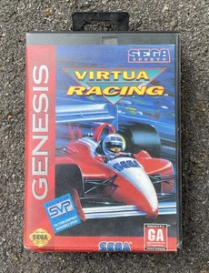 Virtual Racing (Sega Genesis) solo custodia e manuale - senza gioco - Foto 1 di 3
