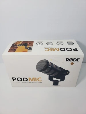 Nuevo y Sellado Rode PodMic Dinámico Podcasting Micrófono Podcast ¡Envío Gratis! Foto 1 de 4