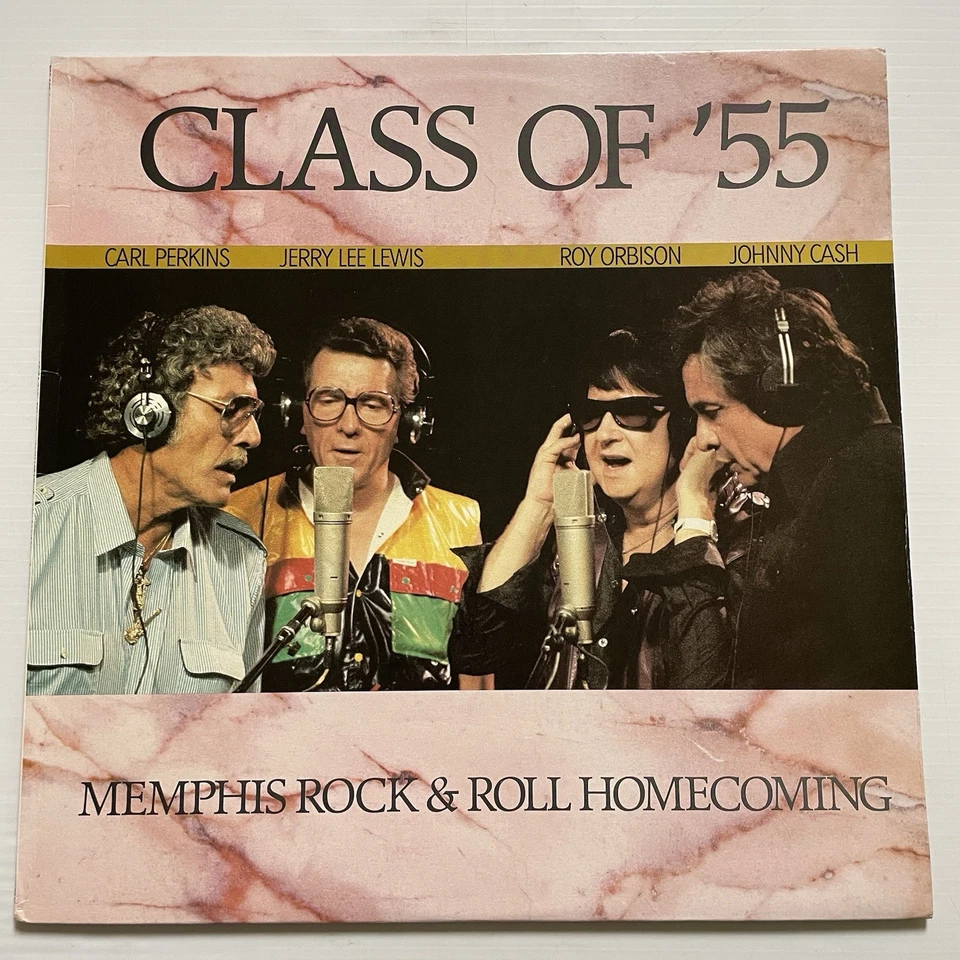 Class Of ‘55 Memphis Homecoming Vinyl Record 12” 33RPM 830 002-1 Mercury 1986 - Image 1 of 4