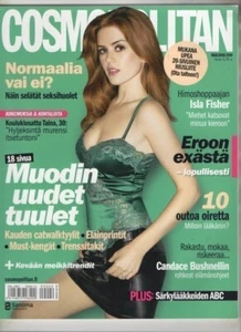 Cosmopolitan Finland 2009 Isla Fisher Magazine Candace Bushnell - Bild 1 von 5