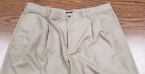 Izod men's khaki pants/trousers size 40-29 all cotton NEW