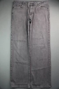Men's Calvin Klein Jeans Straight Gray Stretch Size 36x30 (Measure 36x29) - Picture 1 of 10