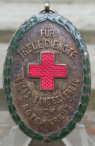 Ehrenzeichen Sächsischer Landesverein rotes Kreuz Orden Eisernes Kreuz Original - Bild 1 von 3