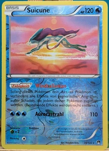 POKEMON - Turbofiebre - Suicune - 30/122 - REVERSE HOLO - alemán - Imagen 1 de 1