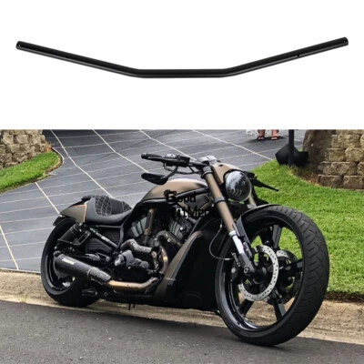 Manillar de barra de arrastre negro mate para motocicleta Harley Night Rod Special 1" 25 mm Foto 1 de 4