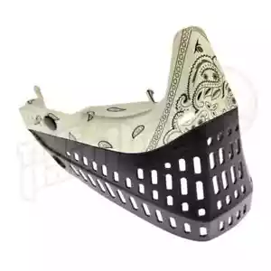 JT Spectra LE Bandana Replacement Goggle Bottom Skirt Proflex Mask White - Picture 1 of 1