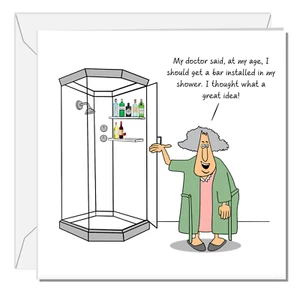 Funny Birthday Card Mothers Day Card 50th 60th 70th Humorous Wife Female Cheeky - Picture 1 of 9