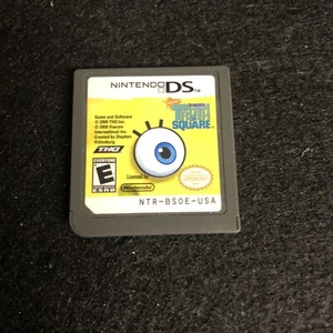 Nintendo DS SpongeBob Squarepants Truth Or Square Video Game Cartridge Only - Picture 1 of 2
