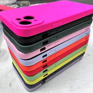 Case For iPhone 13 Pro Max Mini 15 14 12 11 XR X 8 7 SE 6 Silicone Shockproof - Picture 1 of 18