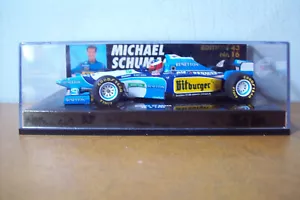 1/43 MINICHAMPS 510 954301 MICHAEL SCHUMACHER BENETTON B195 1995 BRAZIL GP - Picture 1 of 3