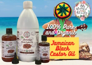 100% PURE Jamaican Black Castor Oil -Hair GROWTH TREATMENT-ORGANIC - Picture 1 of 22