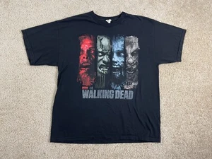Camiseta Alstyle Apparel & Activewear Para Hombre XL Cuello Redondo AMC The Walking Dead Negra - Imagen 1 de 11