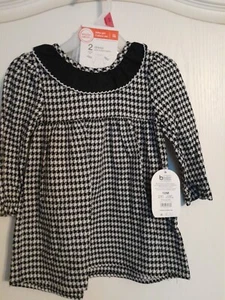 Wonder Nation Bebé Niña Conjunto de Vestido 2 Piezas Vestido y Medias Nuevo con Etiquetas Talla 18 Meses - Imagen 1 de 4