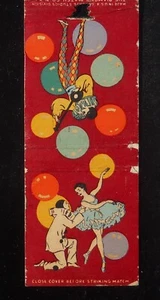 1930s Harlequin Minstrel Ballet Dancer Harley Quinn International Bridge Scoring - Picture 1 of 2