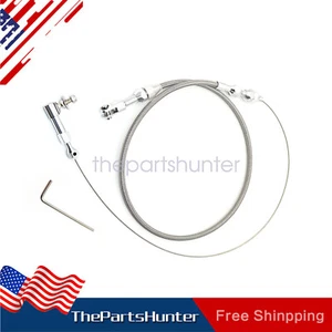 Car Throttle Cable Stainless Steel For Ford Mustang 302 5.0L 1986-1993 - Picture 1 of 7