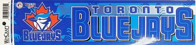 Toronto Blue Jays Official 1999 Wincraft Bumper Sticker Licensed MLB Collectible - Image 1 of 4