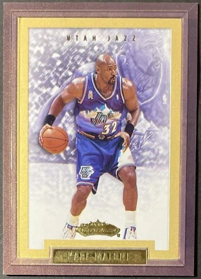 ( /100 Legacy ) Karl Malone 2002-03 Fleer Showcase #9 Row 3 Utah Jazz HOF - Image 1 of 2