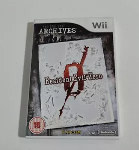 RESIDENT EVIL 0 ARCHIVES NINTENDO WII PAL UK QUASI COME NUOVO COMPLETO - Foto 1 di 3
