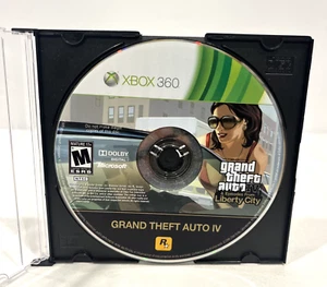 GRAND THEFT AUTO IV & EPISODES FROM LIBERTY CITY MICROSOFT XBOX 360 GAME DISC - Picture 1 of 4