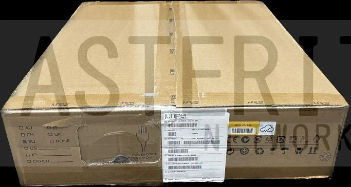 Juniper EX4300-24T 24-port 10/100/1000BaseT + 350W AC-AFO PS; 40GE QSFP+ - Image 1 of 3