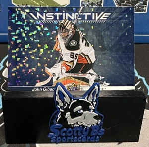 2023-24 Upper Deck Series 2 - Instinctive #IN-20 John Gibson - Anaheim Ducks - Picture 1 of 3
