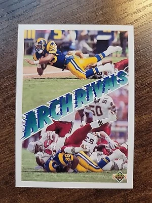 Robert Delpino/Tim McDonald 1991 Upper Deck High Series #653 - Arch Rivals - NFL - Image 1 of 2