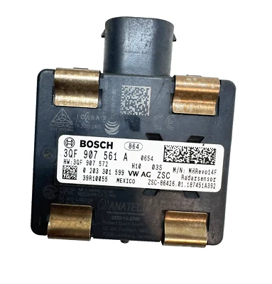 2018 Volkswagen Atlas Distance Cruise Sensor Radar OEM - Image 1 of 4