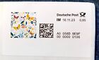 Internetmarke Bedarfsbrief Deutsche Post 0,85 €, Motiv Blumen und Schmetterlinge