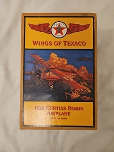 ERTL Wings Of TEXACO 1929 Curtiss Robin Airplane Diecast Bank Ships Free - Picture 1 of 2