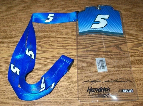 KASEY KAHNE #5 LANYARD KEYCHAIN & CREDENTIAL HOLDER BRAND NEW!!! Cover
