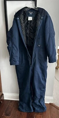 Vintage Walls Insulated Quilted Coveralls Navy XL - Image 1 of 4