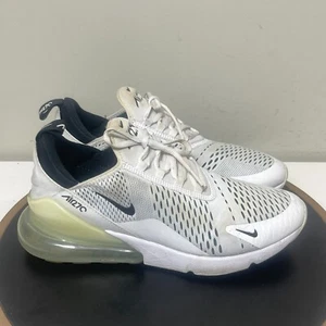Nike Air Max 270 Men 11.5 White Black AH6789-100 Running Shoes Sneakers - Picture 1 of 14
