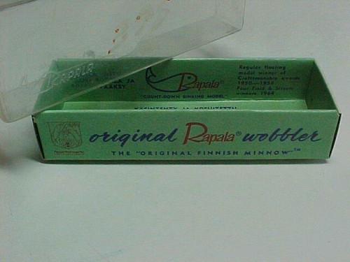 Boîte De Leurre De Pêche Vintage Rapala CD-9S - Vide - Excellent état