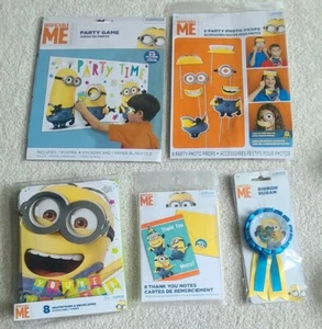 Minions Party Supplies Lot Birthday Celebrate Decor Favor - Picture 1 of 6
