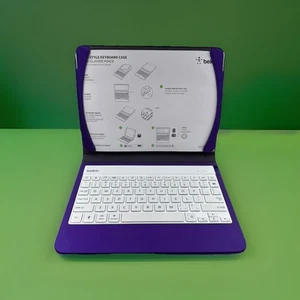 Lot-3 Belkin Slim Style Keyboard Case For iPad Air Purple - Picture 1 of 3