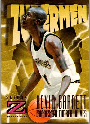 1996-97 SkyBox Z-Force #173 Kevin Garnett - Image 1 of 2