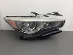 14-18 INFINITI Q50 FRONT RIGHT RH PASSENGER SIDE HEADLIGHT LED LAMP ASSEMBLY OEM - Picture 1 of 10
