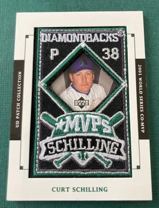 2003 UD Patch Collection MVP's #MVP3 Curt Schilling '01 WS MVP PATCH D-Backs - Picture 1 of 3