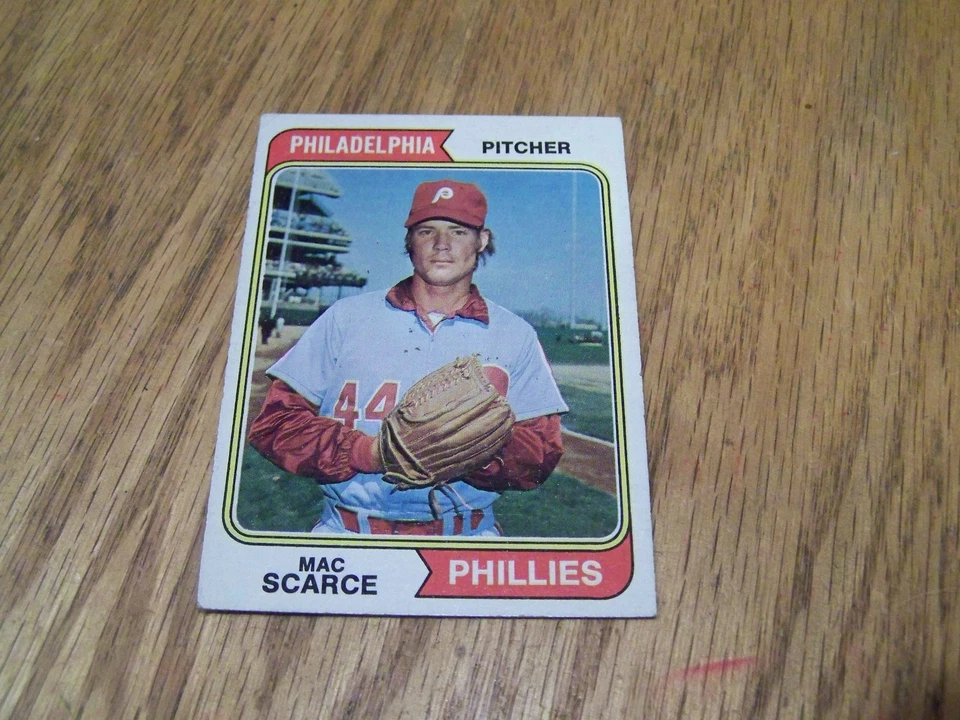 MAC SCARCE  1974 TOPPS  BASEBALL CARD # 149 - Image 1 of 1