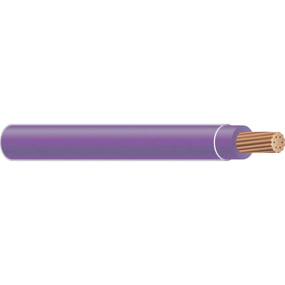 Alambre de construcción SOUTHWIRE 23212401, 12 AWG, THHN, Str, puro, 500 pies 4WZF1 Foto 1 de 1