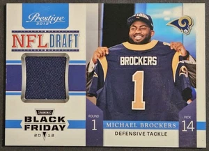 Camiseta Prestige NFL Draft Materials Black Friday 2012 #I3 Michael Brockers RC - Imagen 1 de 2