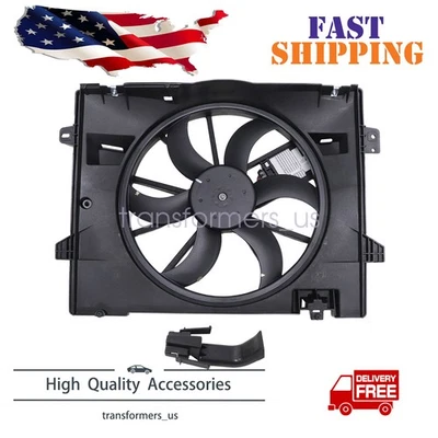 Radiator Cooling Fan For 2006-2011 Ford Crown Victoria Mercury Grand Marquis - Image 1 of 4