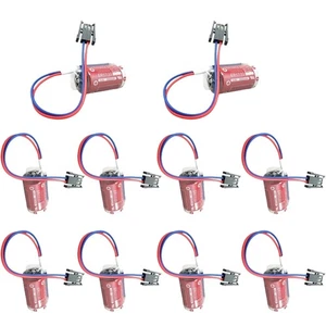 10X for MAXELL ER17/33 3.6V 1600mah Battery Power Non-rechargeable w/ Black Plug - Picture 1 of 5