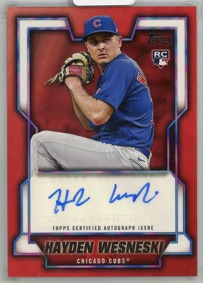 2023 TOPPS Japan Edition Hayden Wesneski Auto#TJA-HW RC Chicago Cubs - Image 1 of 2