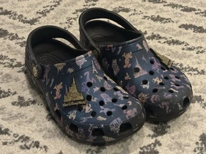 WALT DISNEY WORLD 50th Anniversary CROCS Mickey Blue Purple Size M5 W7 - Picture 1 of 7