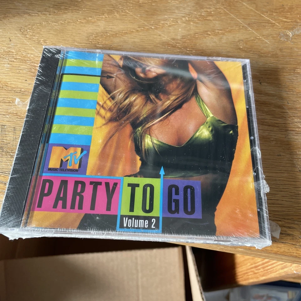 MTV Party to Go, Vol. 2 by Various Artists (CD, 1992, Tommy Boy) Sealed Foto 1 de 1