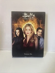 Buffy The Vampire Slayer Season 6 Television Series Complete DVD Set Nice - Picture 1 of 8