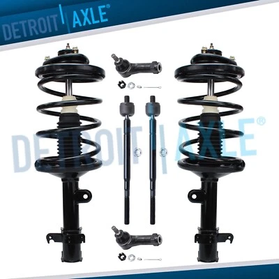 Varillas de amarre exteriores interiores de resorte helicoidal de puntales delanteros para Honda Odyssey 1999 2000 2001 Foto 1 de 4