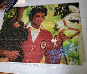 MICHAEL JACKSON & Friends JIGSAW 500 Piece PUZZLE COLORFORMS 1984 505 Bubbles - Picture 1 of 8
